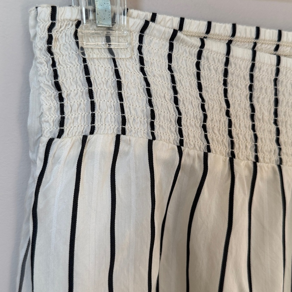 Denim & Supply Ralph Lauren wide-leg striped wrap pants flowy Beachy Size Small - Picture 9 of 9